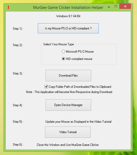 Installation procedure to Install Gaming Mouse Software Gaming Mouse Software Installation Helper